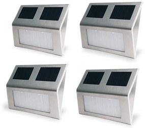 4 buc Lampa solara de perete pentru exterior
