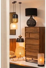 Lampă de masă BASICLABEL 1xE27/40W/230V bambus