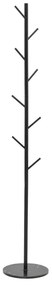 Cuier tip pom Fori Pako World Negru 30x30x173 cm