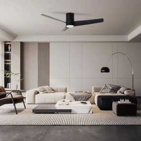 ZEVENTI - Ventilator de tavan LED BARROSA LED/18W/230V Wi-Fi Tuya + telecomandă