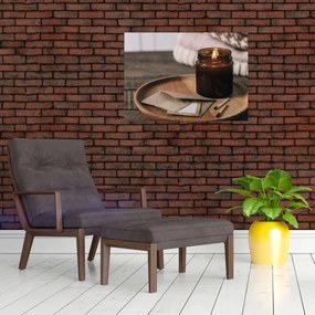 Tablou - Lumânare aprinsă (70x50 cm)