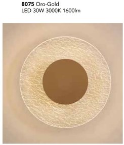 Aplica de perete iluminat ambiental LED Jewel Gold 50cm