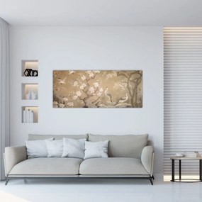 Tablou - Desen animat peisaj japonez (120x50 cm)