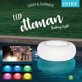 Intex Taburet cu LED, 86x33 cm