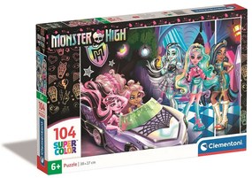 Monster High Car Puzzle Clementoni cu 104 piese
