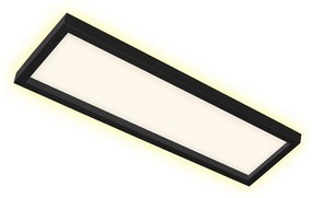 Plafonieră LED CADRE LED/22W/230V 58,2x20,2 cm neagră Briloner 7365-015