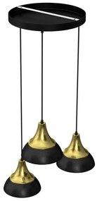 Lustră pe cablu NERGIS 3xE27/60W/230V