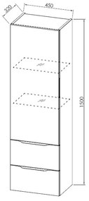 Dulap inalt suspendat, Kolpasan, Tara, craft wood