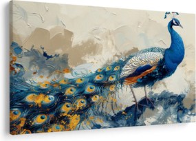 Tablou - Peacock, pictură (90x60 cm)