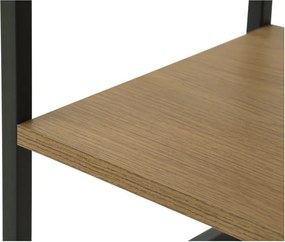 Măsuță auxiliară cu aspect de lemn de stejar 30x40 cm Cesura – Unique Furniture