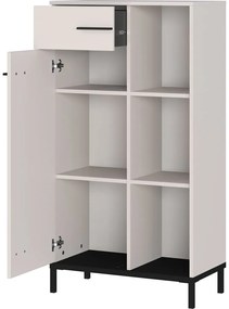 Bibliotecă crem 64x120x34 cm Rovigo – Germania