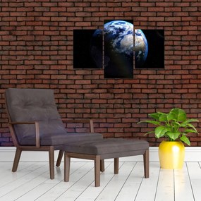 Tablou planetei Pământul (90x60 cm)