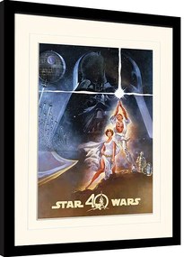 Poster înrămat Star Wars 40th Anniversary - New Hope Art