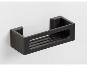 Raft pentru baie negru autoadeziv din plastic Bralia – Wenko