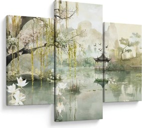 Tablou - Lac Chinezesc (90x60 cm)