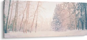 Tablou - Priveliște pădure (120x50 cm)