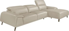 Coltar LUX cu sezlong dreapta design italian Serena