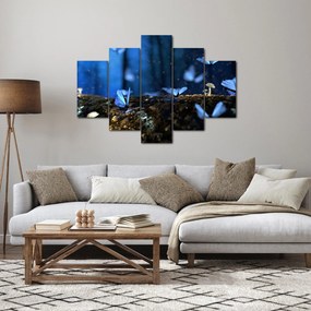 Tablou cu fluturi alabstre (150x105 cm)