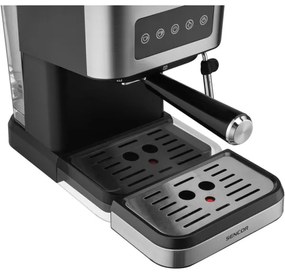 Sencor - Espressor cu pârghie 1050W/230V, negru/crom mat