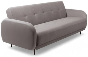 Canapea extensibilă Linda - bej închis catifea Jasmine 25