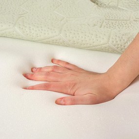 Saltea copii Memory, husa detasabila Aloe Vera
