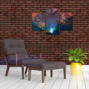 Tablou - Vrăjitorul magicean (90x60 cm)