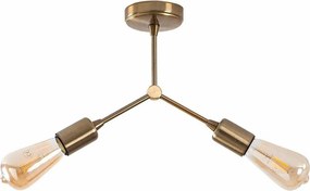 Lustra SPARROW 1251, auriu, metal, 34x10x26 cm