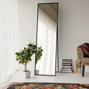 Oglinda COOL ANYA, negru, metal, 50x60x170 cm