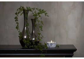 Lumânare cu LED din beton Star Trading Flamme Marble, înălțime 7,5 cm