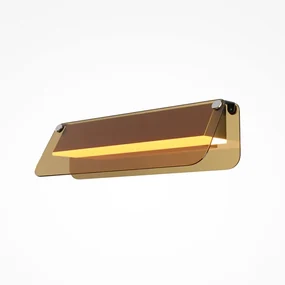 Aplica de perete LED design minimalist Flat, chihlimbar