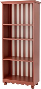 Bibliotecă roșie 66x151,5x32 cm Sasha – Bloomingville