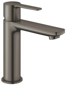 Baterie lavoar antracit mat Grohe Lineare, cu ventil click-clack