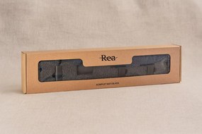 Set accesorii pentru baie Mati 4 piese negru