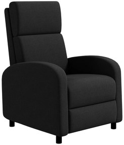 HOMCOM Fotoliu relax fotoliu inclinabil salon fotoliu de relaxare - spătar reglabil până la 160° suport pentru picioare integrat | Aosom Romania