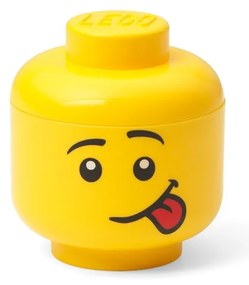 Cutie de depozitare în formă de figurină LEGO® silly, 10,5 x 10,6 x 12 cm