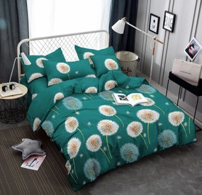 Lenjerie de pat din microfibra DANDELION MEADOW verde