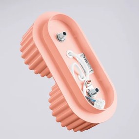 Sollux SL.1828 - Lampă spot AURA, 2x GX53, 10W, 230V, roz