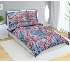 Bellatex Lenjerie de pat din bumbac Kapradíalbastru, 140 x 200 cm, 70 x 90 cm