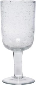 Pahar de vin, din sticla, H18 cm, Bubbles