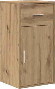 vidaXL Bufet cu sertar Stejar Artizanal 38 x 34 x 75 cm