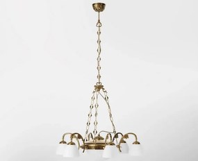 Candelabru din alama stil Art Nouveau Beatrice