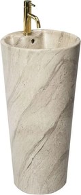 Lavoar freestanding Rea Blanka ceramica natural mat