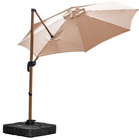 Roma D bej parasol de grădină