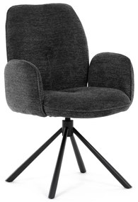 Set de scaune de sufragerie DCH-D1330 BK2, 2 buc.
