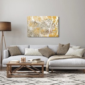Tablou - Vintage perete cu flori (90x60 cm)
