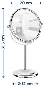 Oglindă cosmetică (7x) de mărire ø 15 cm – Maximex