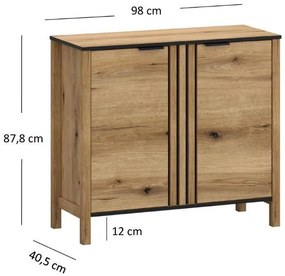 Dulap Hemos (stejar evoke) . 1116851