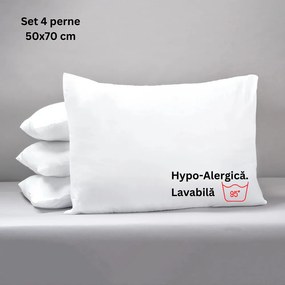 Set 4 Perne Hypoalergenice ECO 50x70 cm