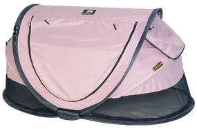 437031 DERYAN Pătuț călătorie pop-up Toddler Luxe, cu plasă de insecte, roze