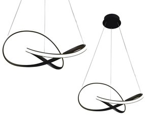 Lustră LED pe cablu CAPPIO LED/36W/230V neagră